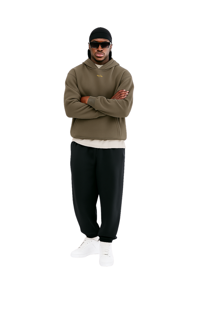 LIVE FREE Oversize Fleeced Hoodie