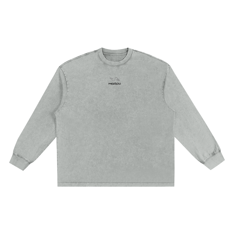 LIVE FREE Snow washed Long Sleeve