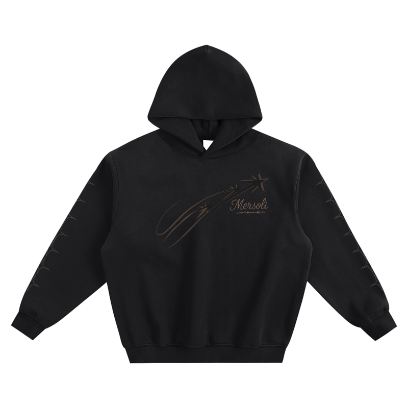 Fleeced Boxy Hoodie