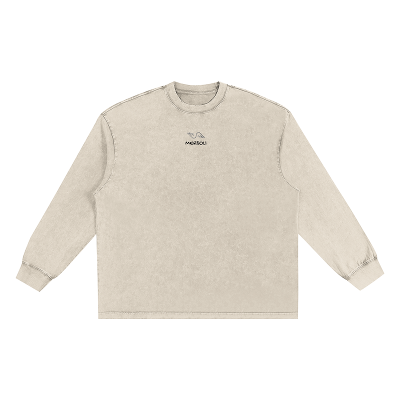 LIVE FREE Snow washed Long Sleeve